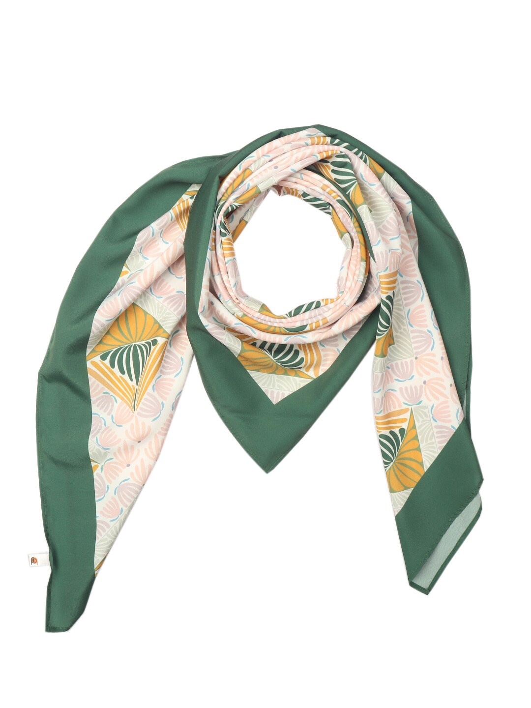 

Beau Design Women Floral Printed Scarf, Pink