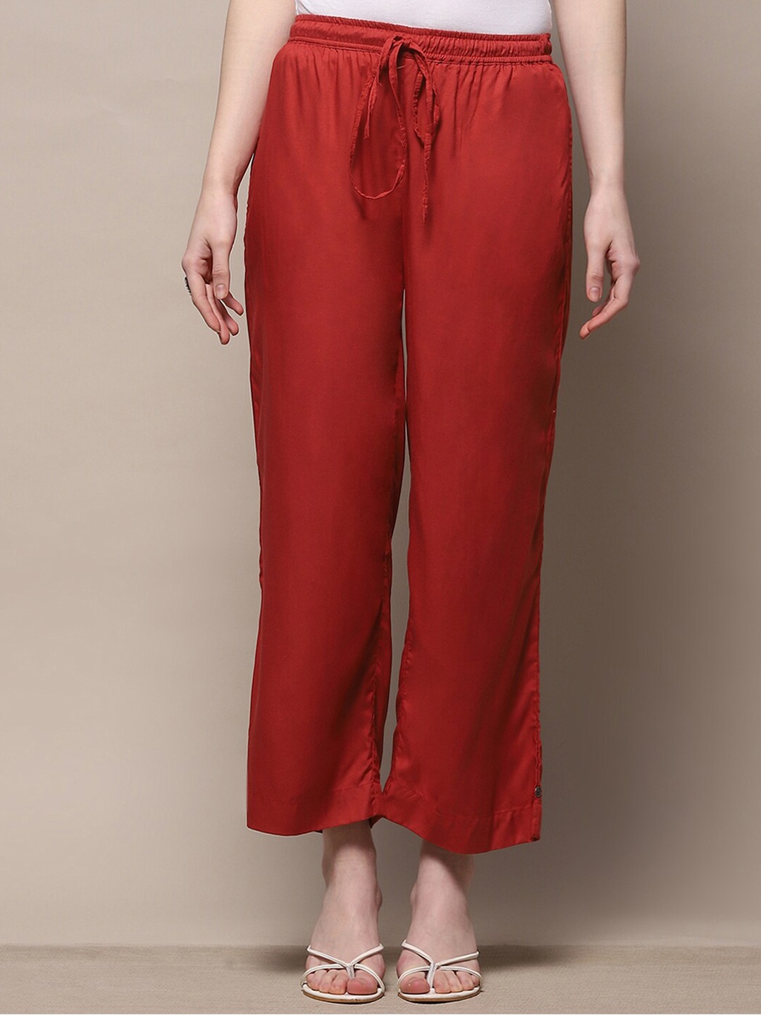 

Biba Wide Leg Fit Palazzo, Rust