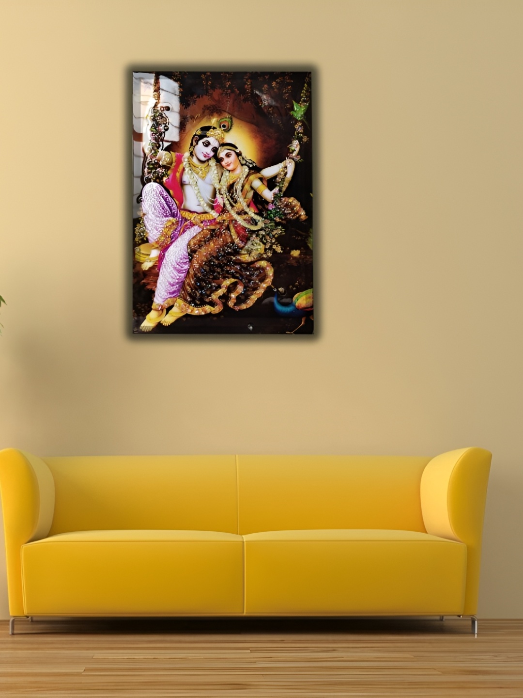 

WALLMAX White Wooden Paintings Wall Art