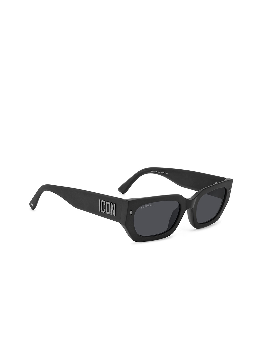

Dsquared2 Women Rectangle Sunglasses with UV Protected Lens 20688900353IR, Black