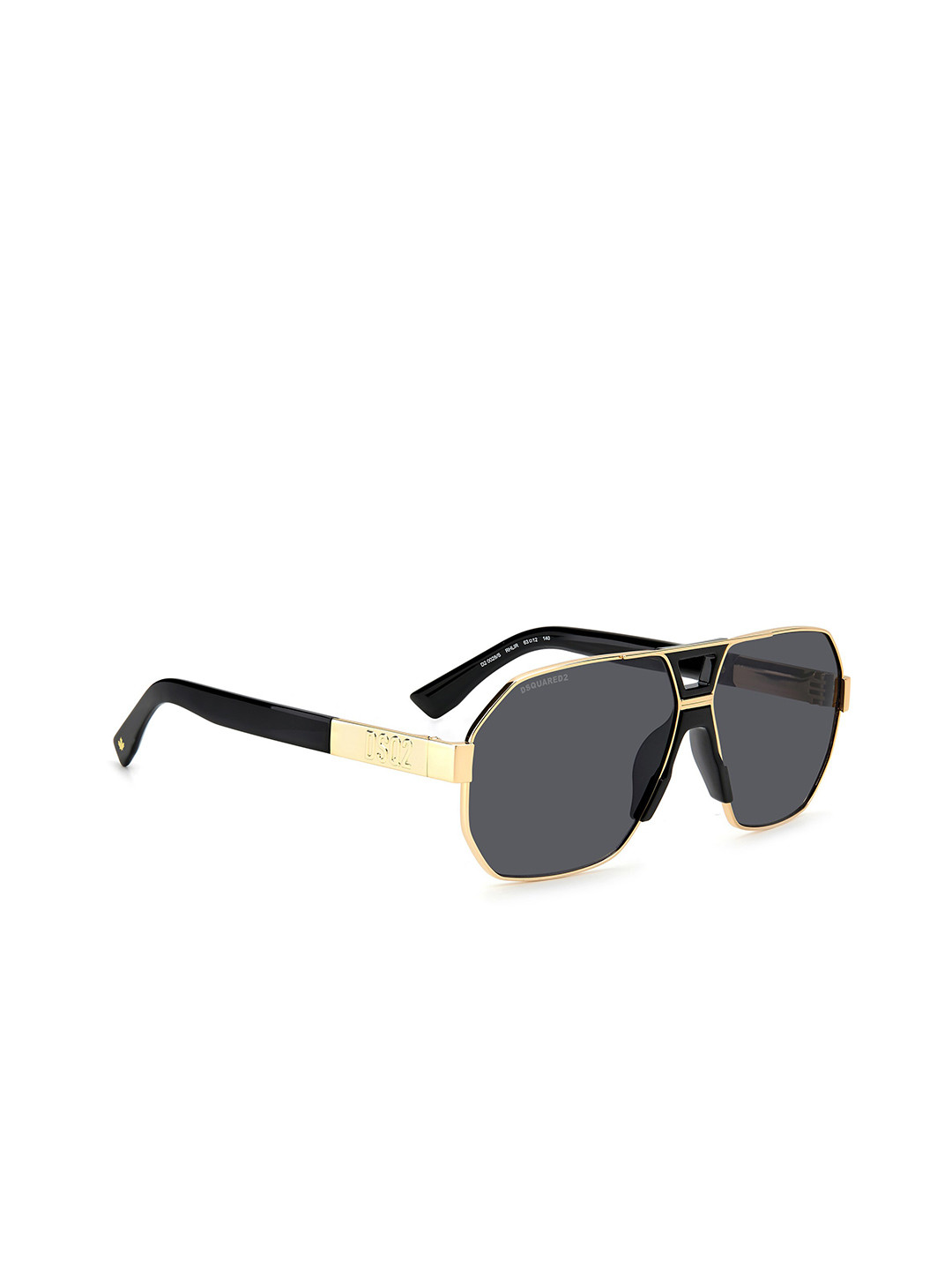 

Dsquared2 Men Square Sunglasses With UV Protected Lens, Black