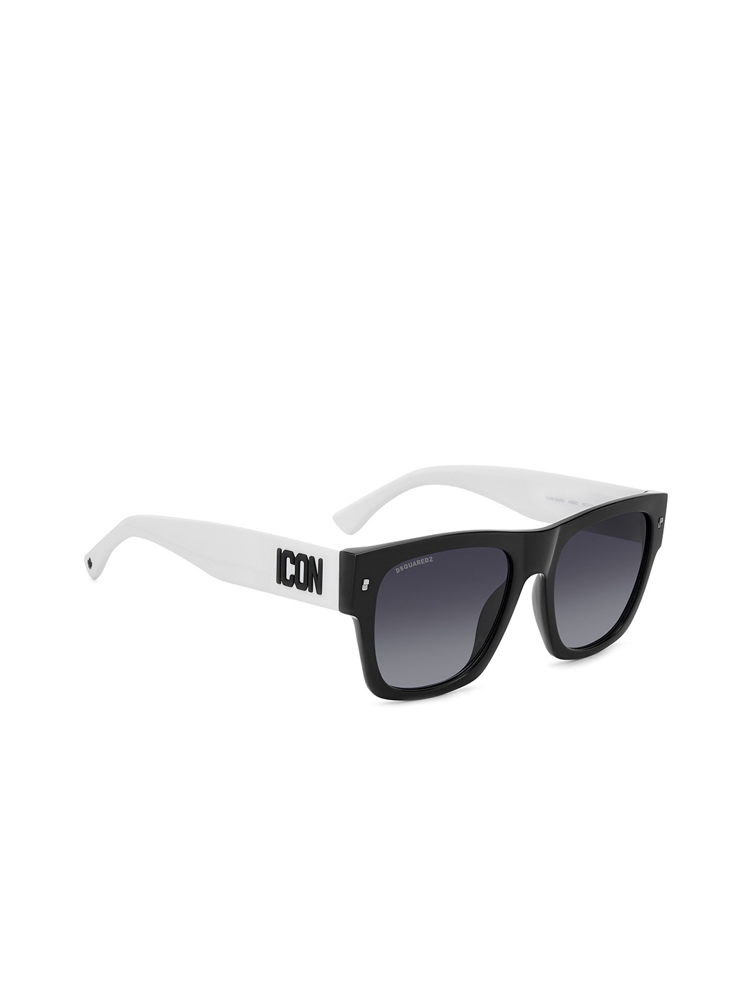 

Dsquared2 Men Rectangle Sunglasses with UV Protected Lens 204881P56559O, Black