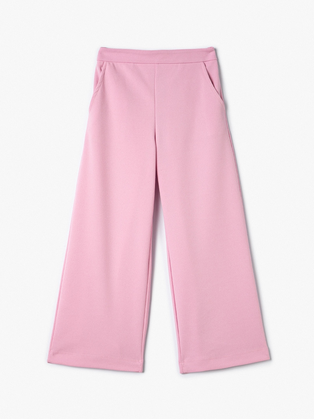 

Koton Girls Flared Parallel Trousers, Pink