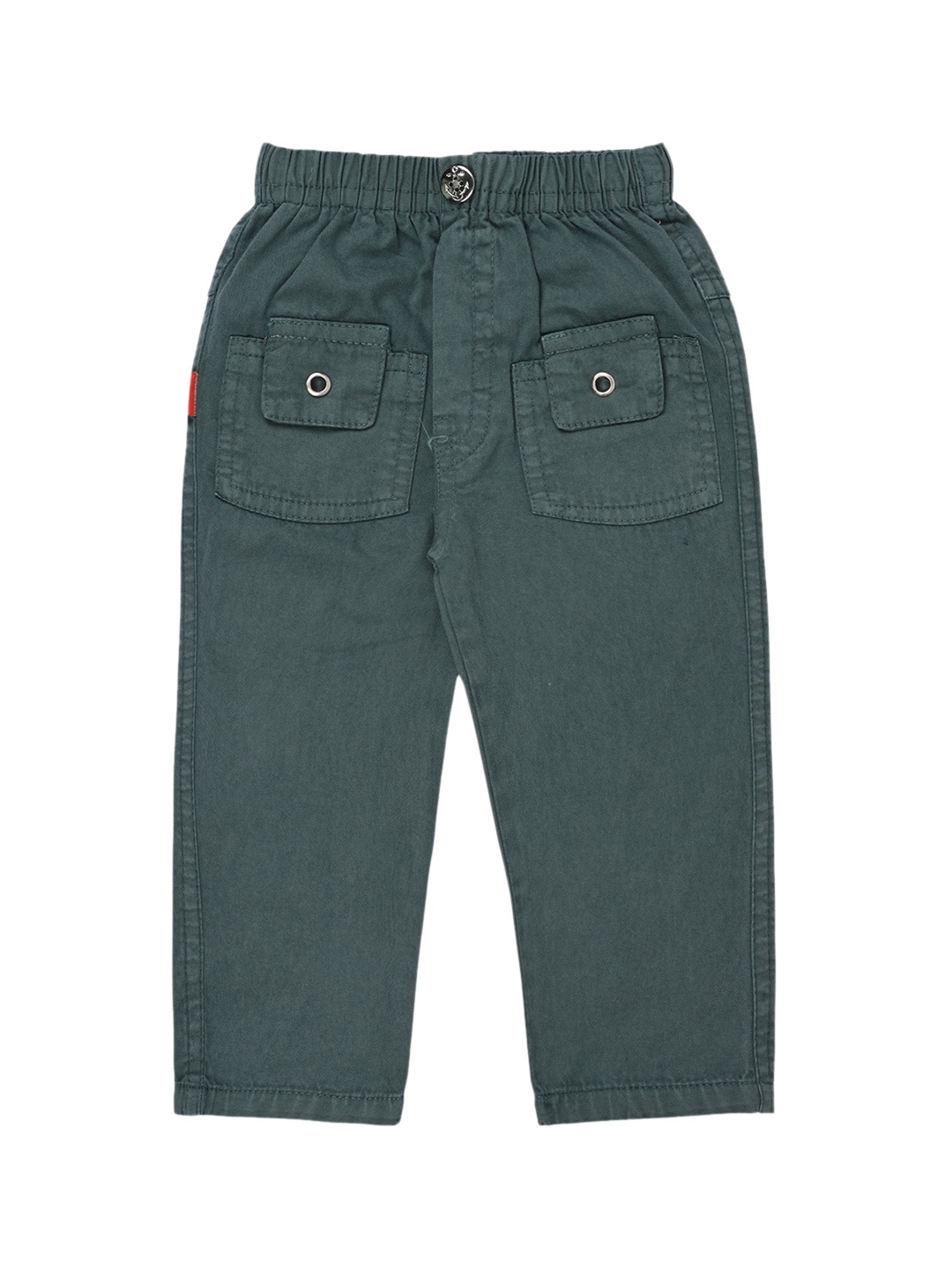 

Wish Karo Boys Relaxed Fit Cotton Jeans, Green
