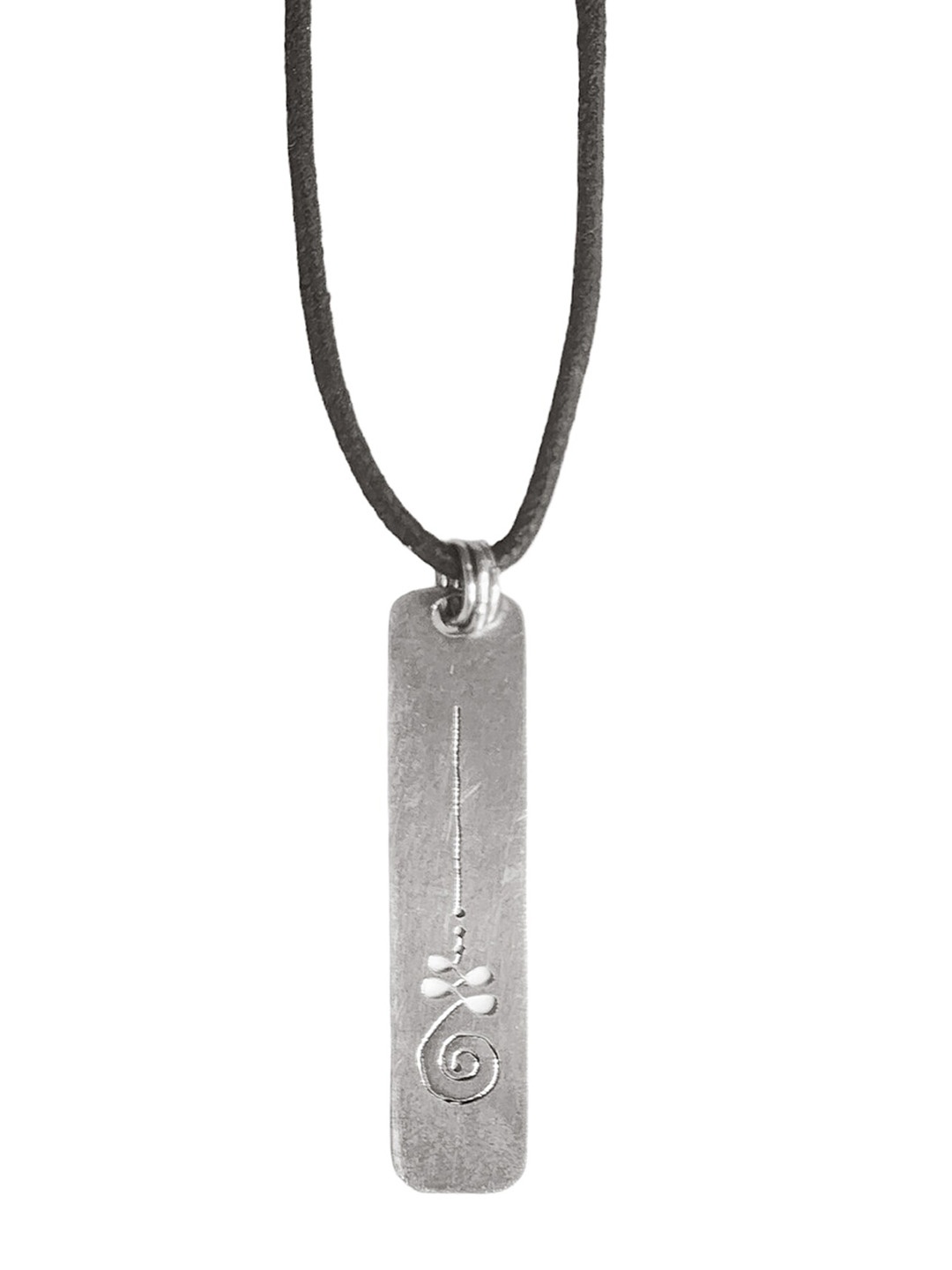 

Goldnera Men 925 Sterling Silver-Plated Quirky Pendant with Chain