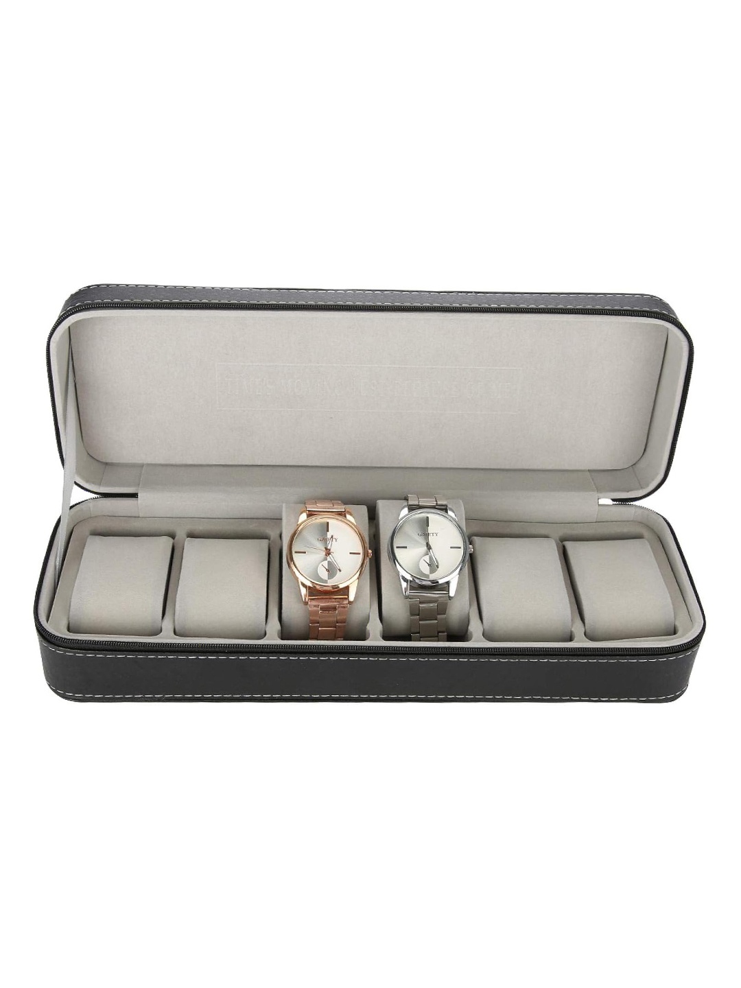 

Cortina Black Water Resistant Watch Organiser