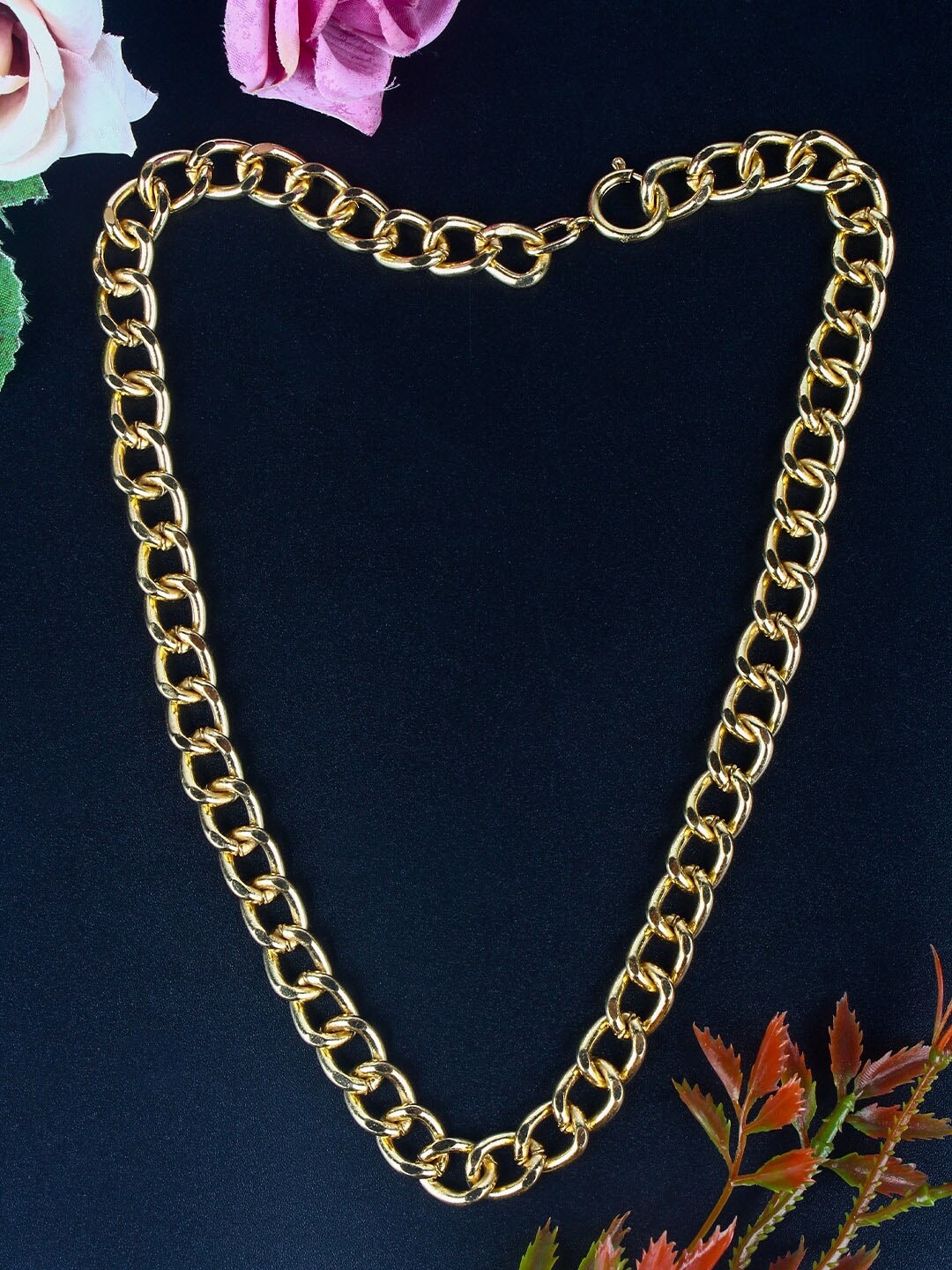 

DressBerry Gold Toned Gold Plated Chain