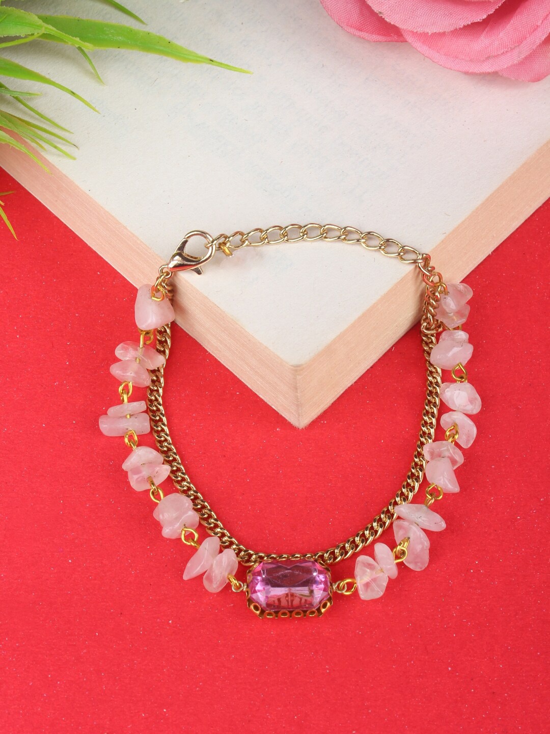 

DressBerry Gold-Plated Wraparound Bracelet