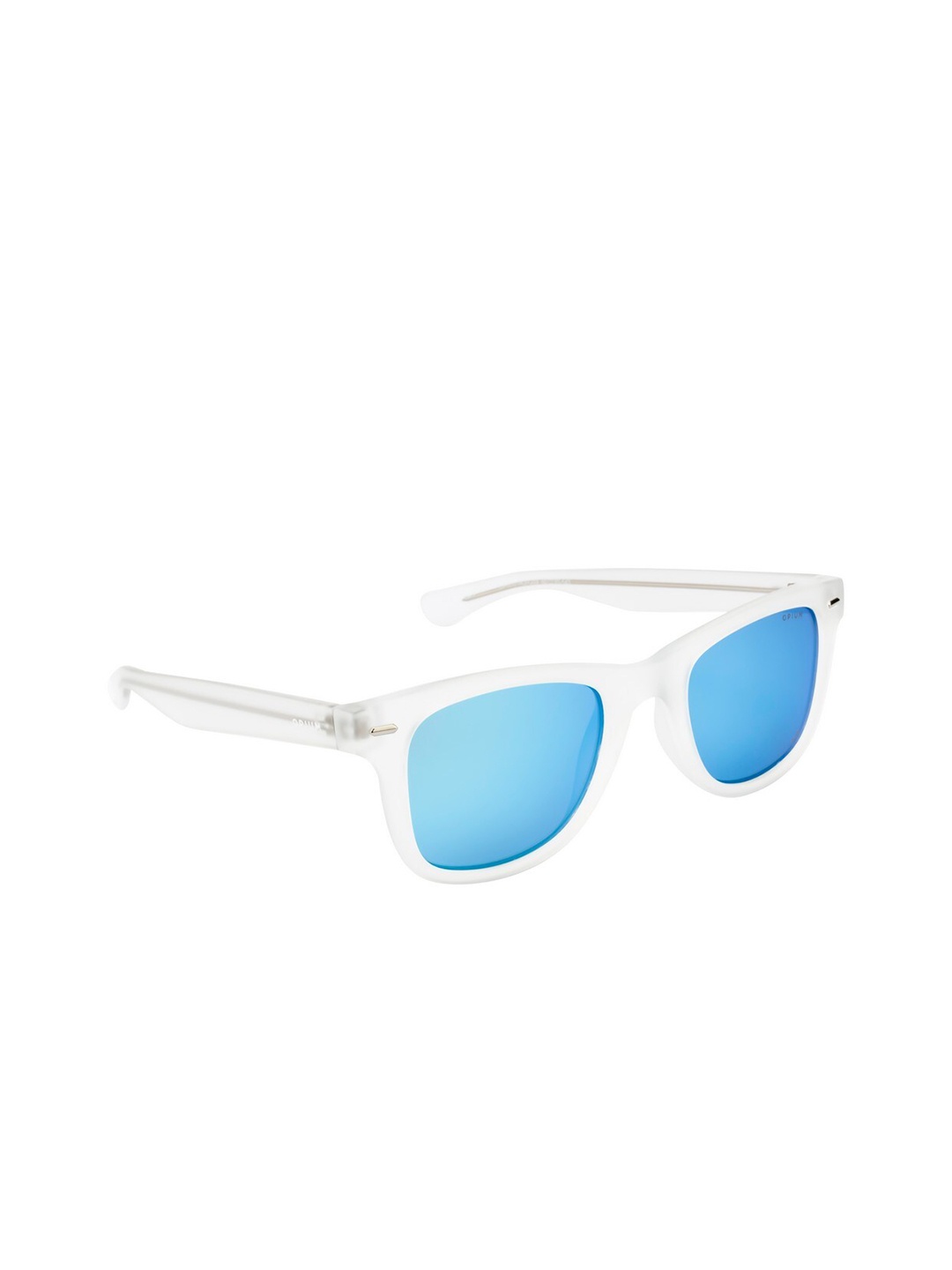 

OPIUM Unisex Wayfarer Sunglasses with UV Protected Lens OP-10142-C03-50, Blue