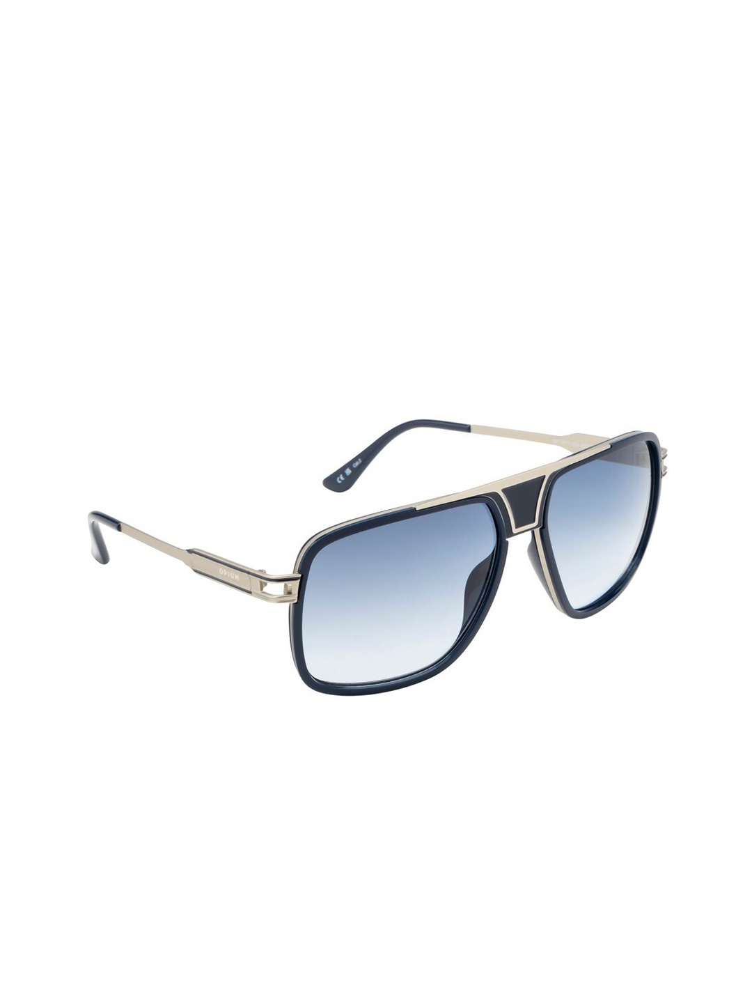

OPIUM Men Square Sunglasses with UV Protected Lens OP-10171-C03-57, Blue