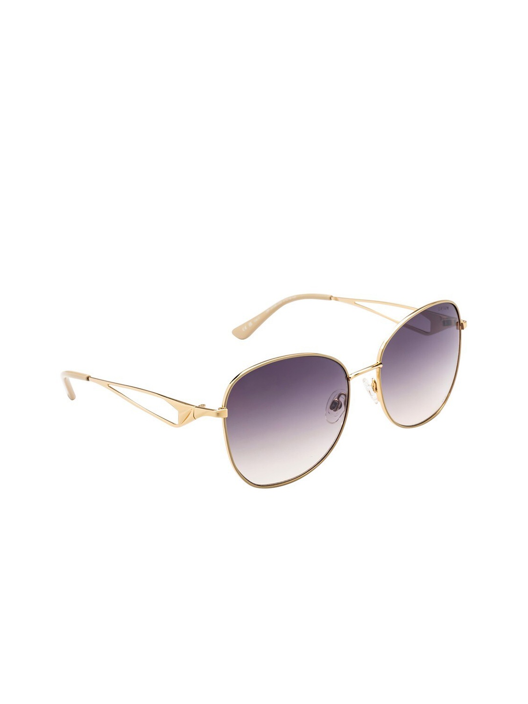 

OPIUM Women Aviator Sunglasses with UV Protected Lens OP-10189-C02-57, Purple