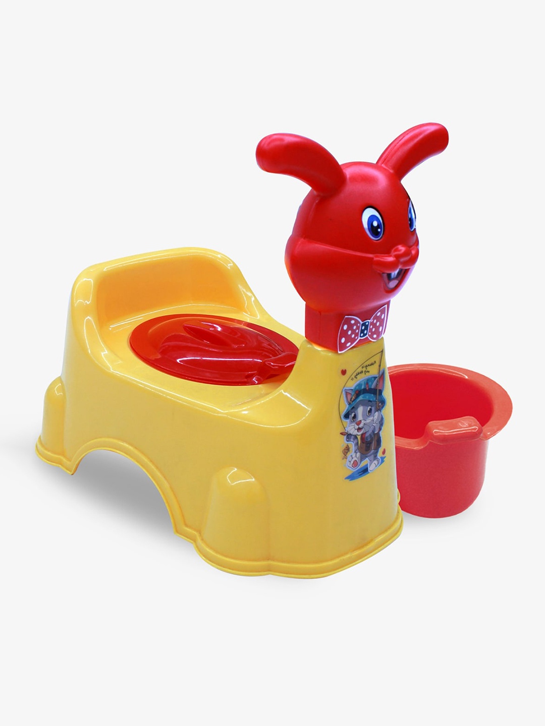 

Born Babies Kids Potty Training Seat Cum Chair, Yellow