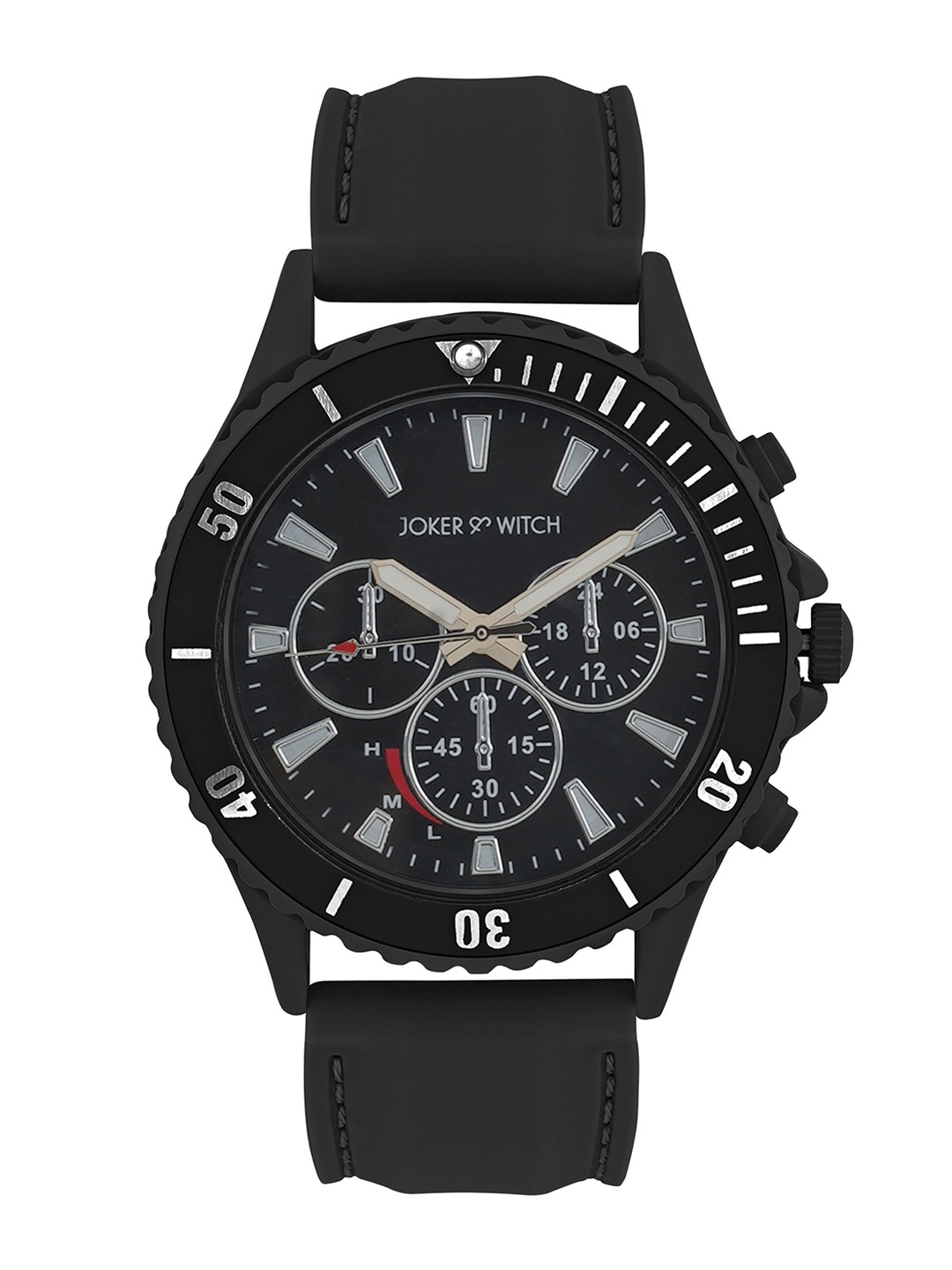 

JOKER & WITCH Celer Men Stainless Steel Watch Gift Set JWMBS91, Black
