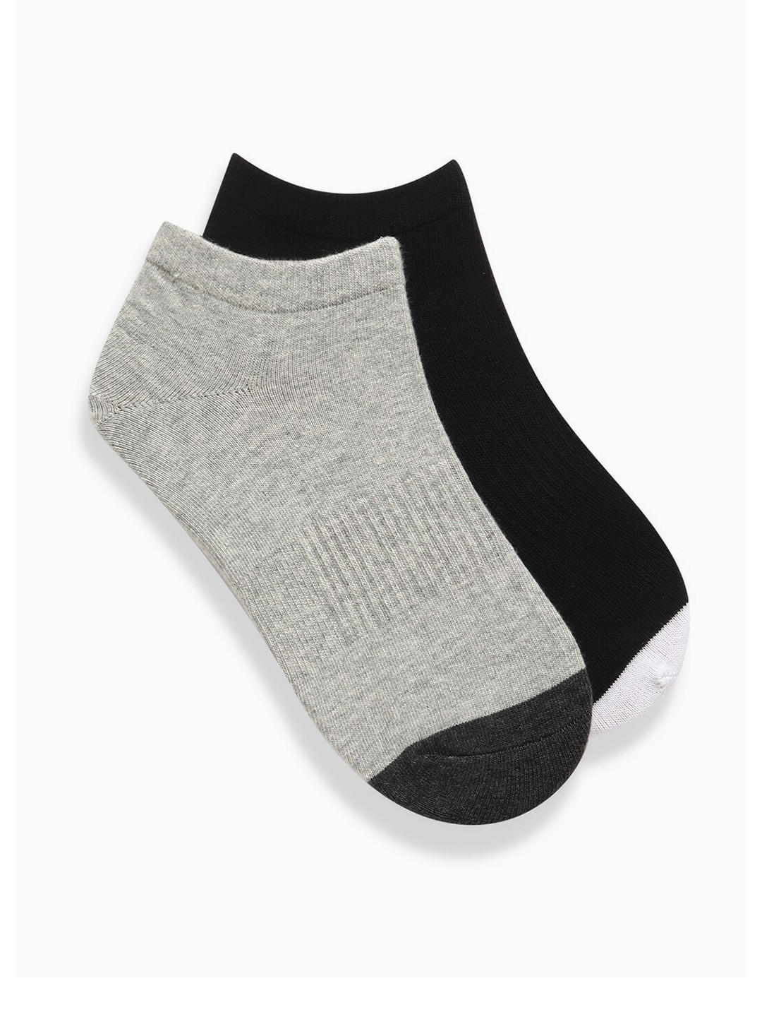 

THE BEAR HOUSE Men Pack Of 2 Ankle Length Socks, Black