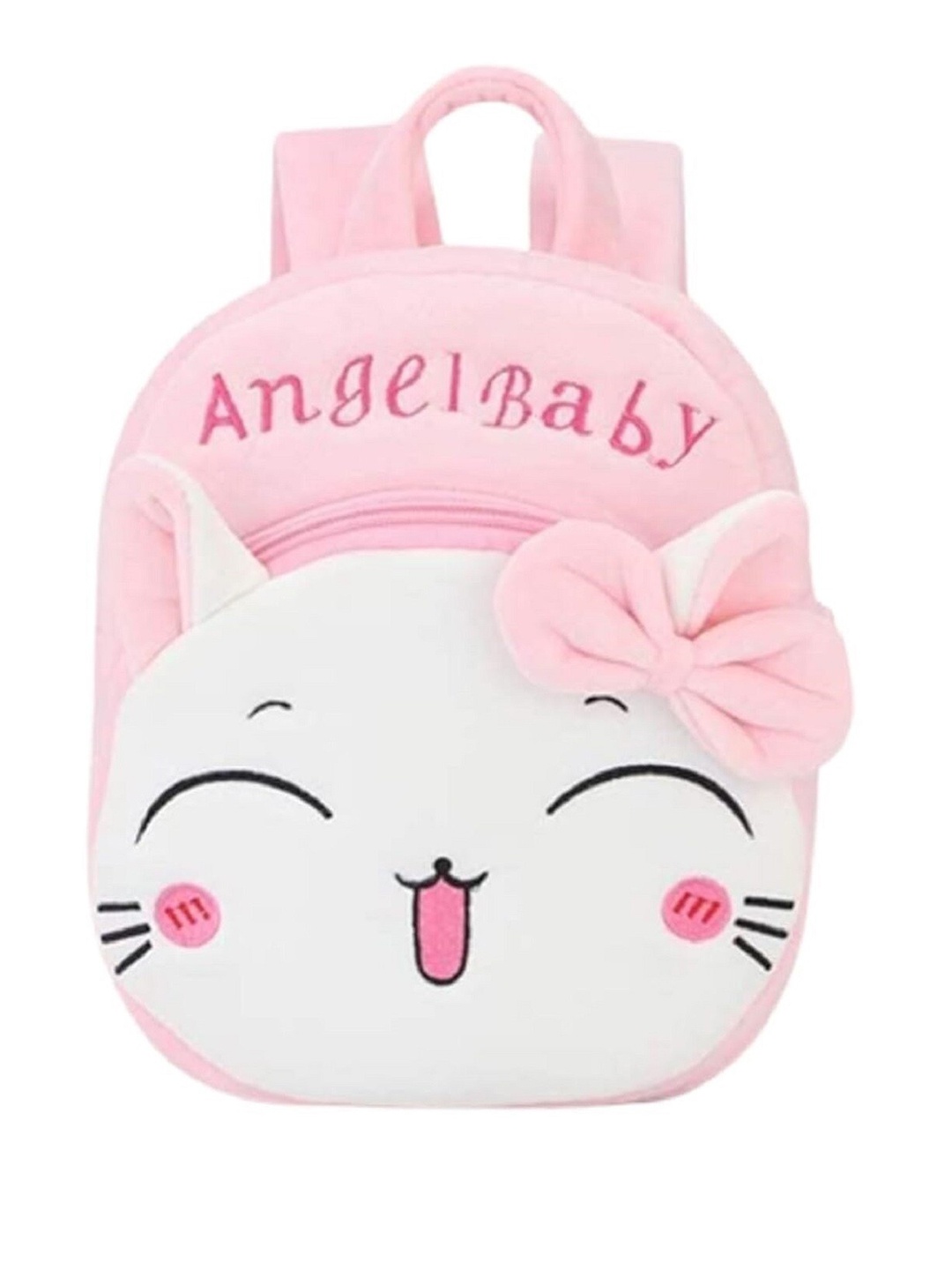 

Frantic Kids Graphic Embroidered Backpack, Pink