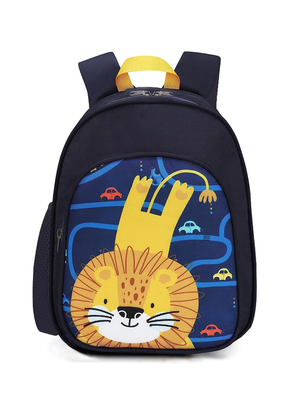 

Frantic Kids Graphic Printed Backpack, Blue