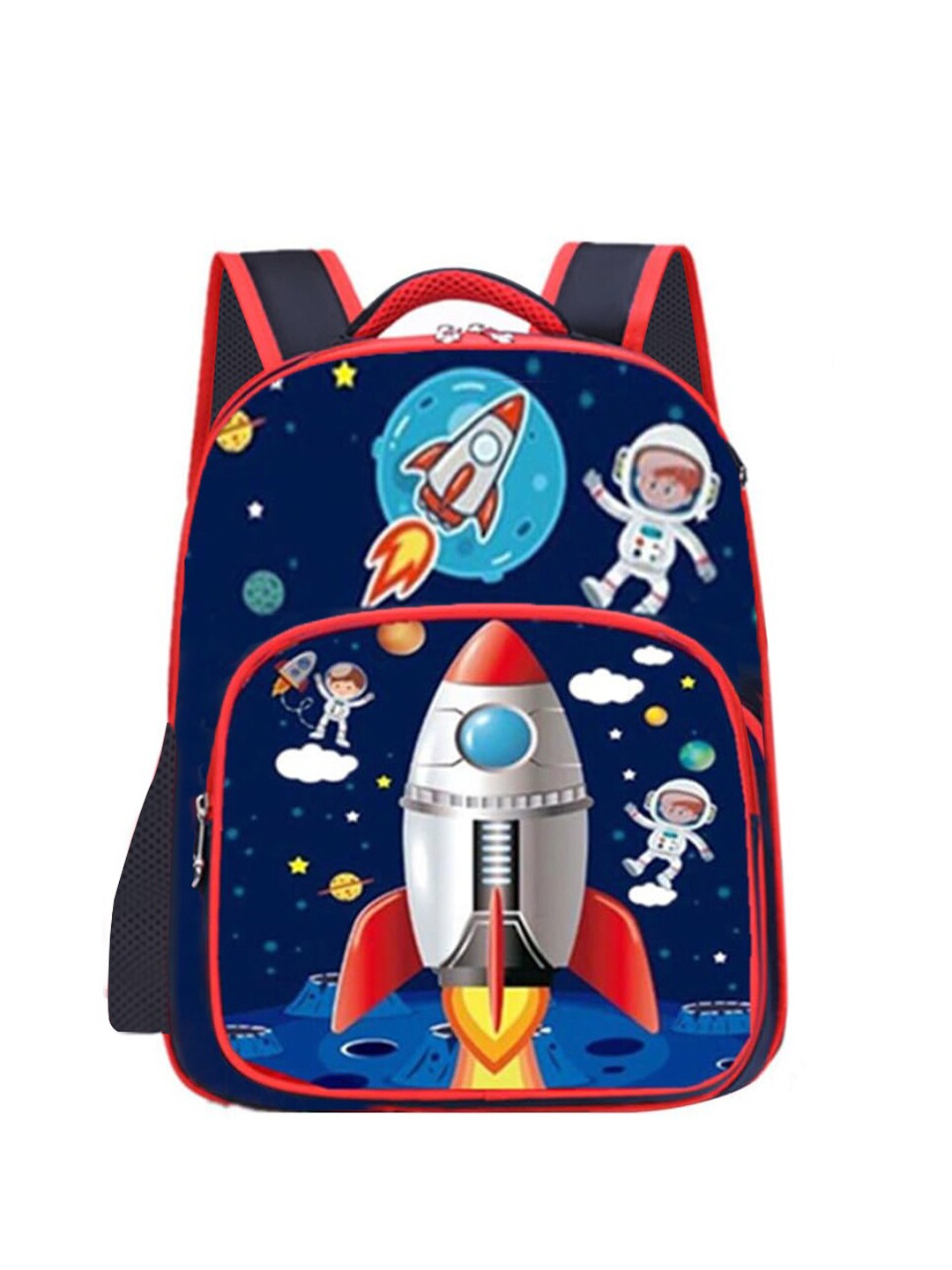 

Frantic Kids Graphic Printed Backpack 26 L, Blue