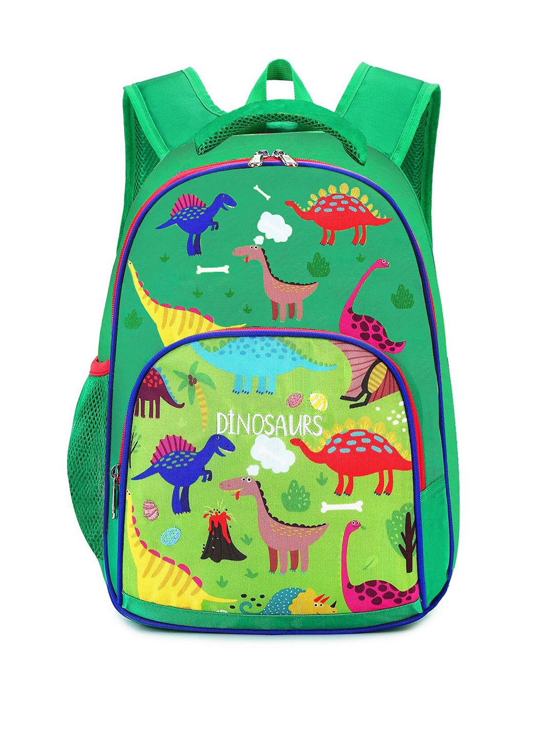 

Frantic Unisex Kids Graphic Printed Backpack, Green