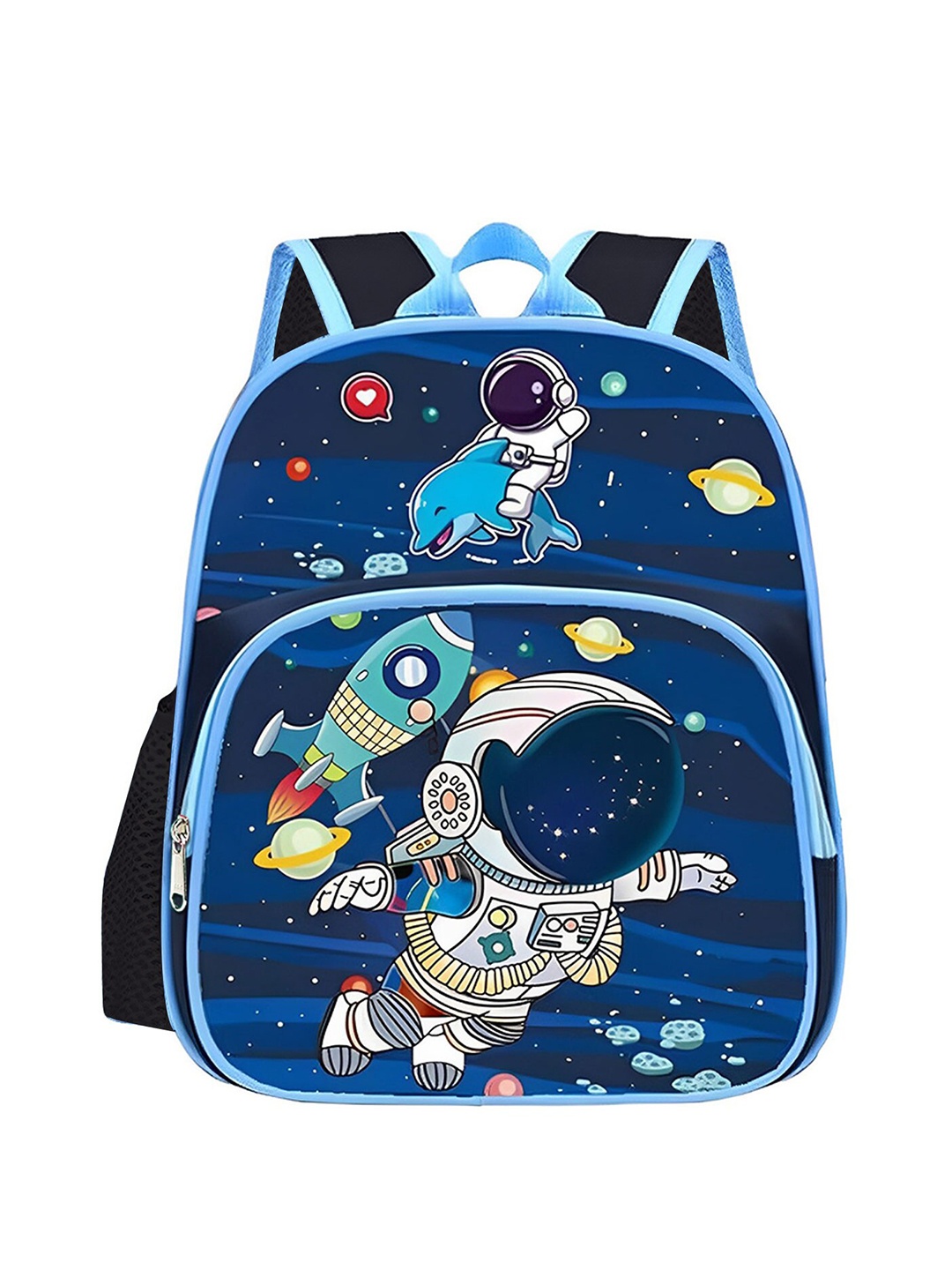 

Frantic Kids Graphic Printed Backpack 26 L, Blue