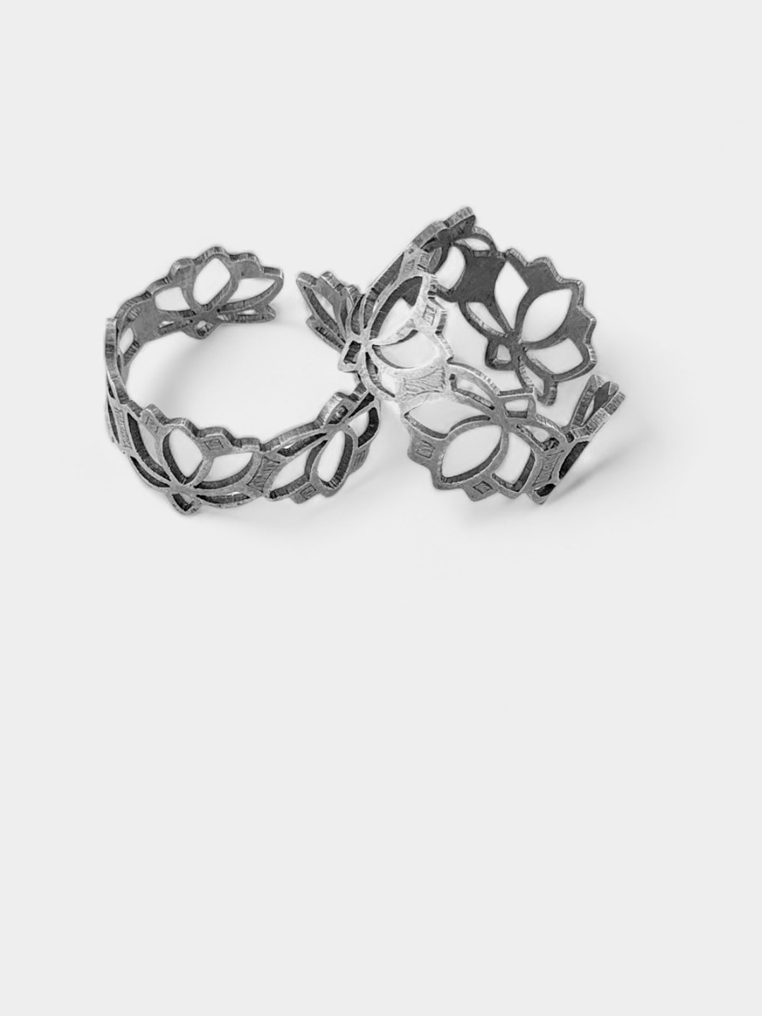 

Goldnera 925 Sterling Silver Lotus Toering Toe Rings
