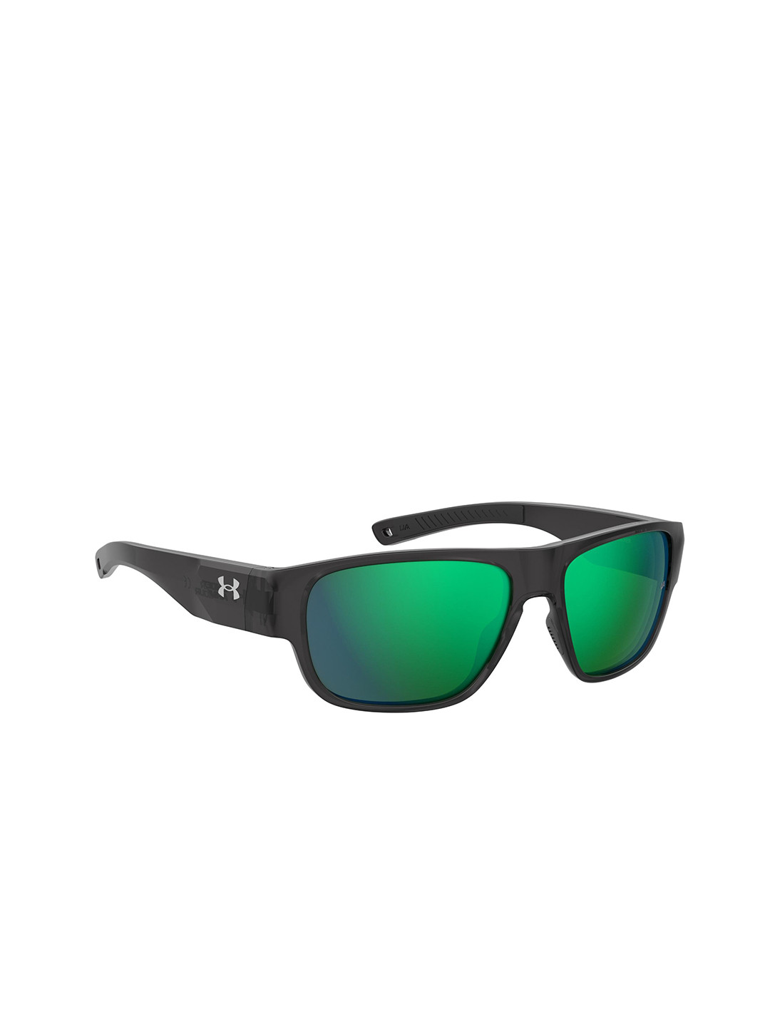 

UNDER ARMOUR Men Multilayer Rectangle Sunglass 205650CBL60Z9, Grey