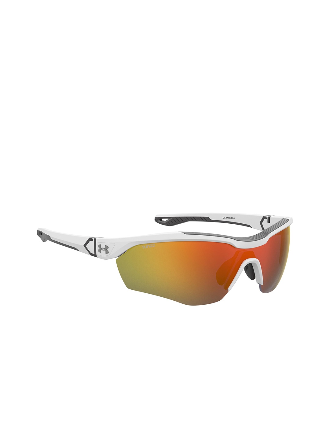 

UNDER ARMOUR Unisex UA Yard Dual TUNED Baseball Sunglasses 2056436HT9950, Orange