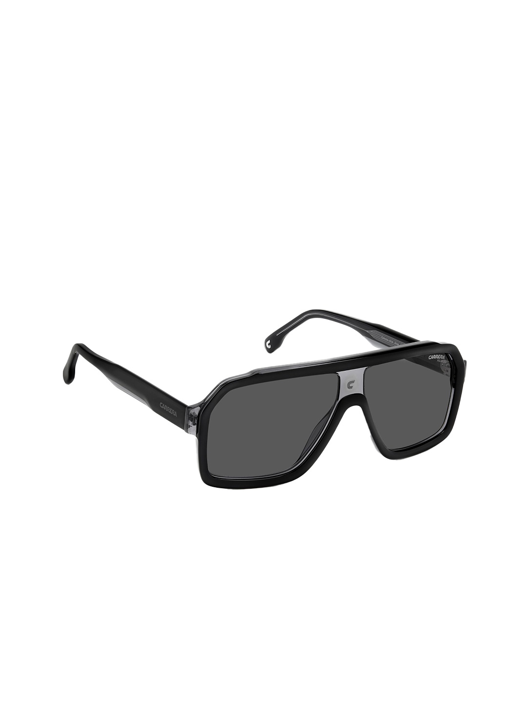 

Carrera Men Square Sunglass with Polarised Lens, Grey