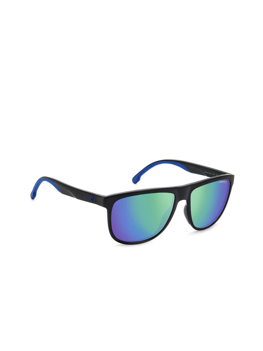 

Carrera Men Rectangle Sunglasses with UV Protected Lens 205823D5158Z0, Blue