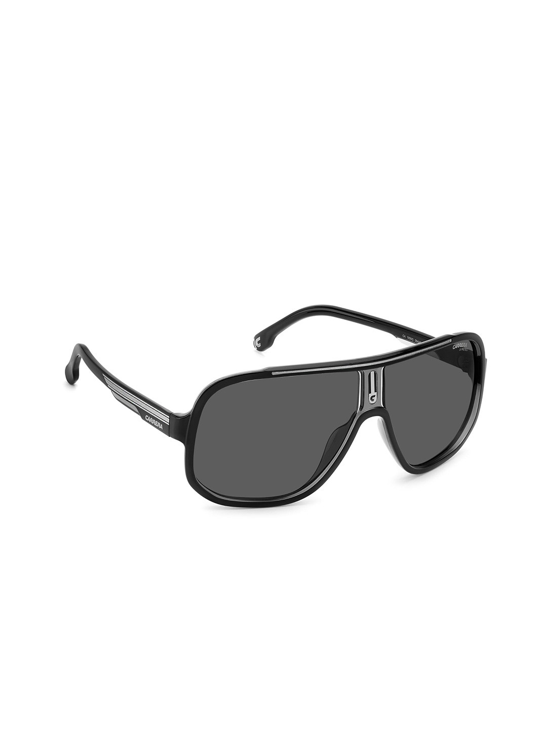 

Carrera Men Square Sunglasses with UV Protected Lens, Grey