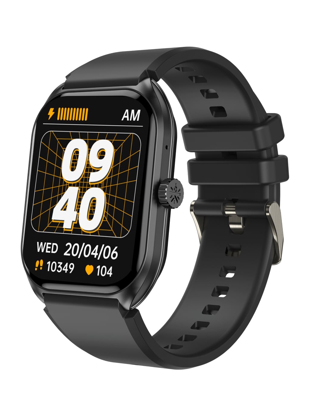 

CULT Unisex Ace X1 2.04" Amoled Display Bluetooth Calling Smart Watch, Black