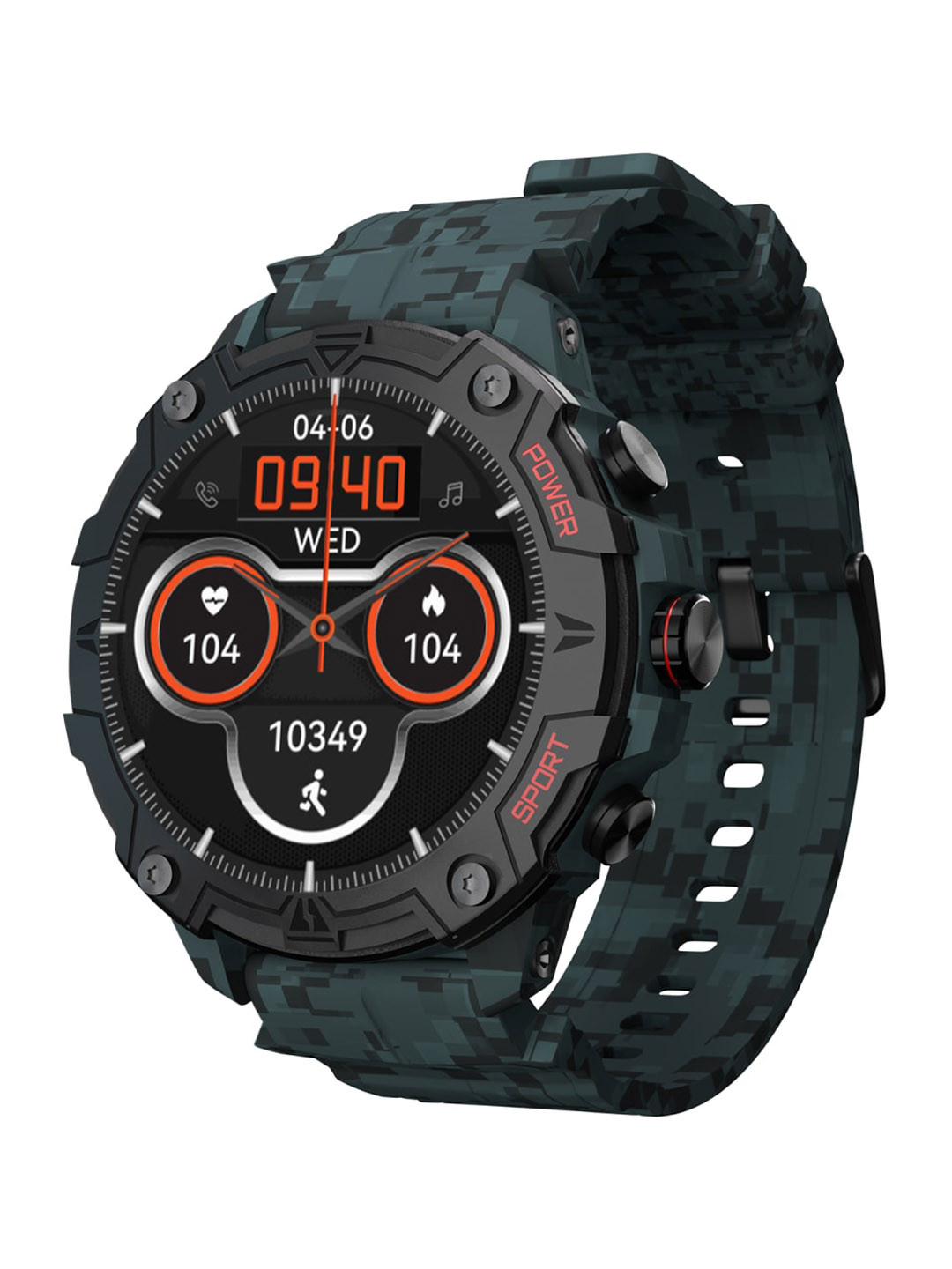

Cultsport Unisex Shock X 1.43" Amoled Display Bluetooth calling Smart Watch, Grey