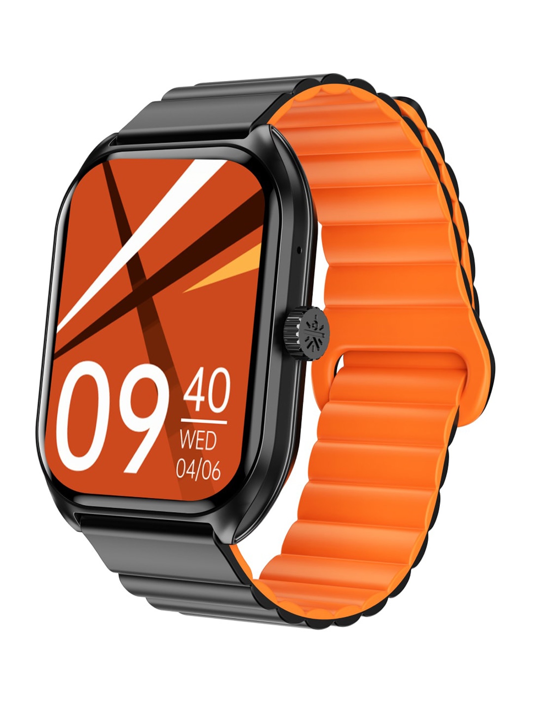 

Cultsport Unisex Ace X1 2.04" Amoled Display Bluetooth Calling Smart Watch, Orange