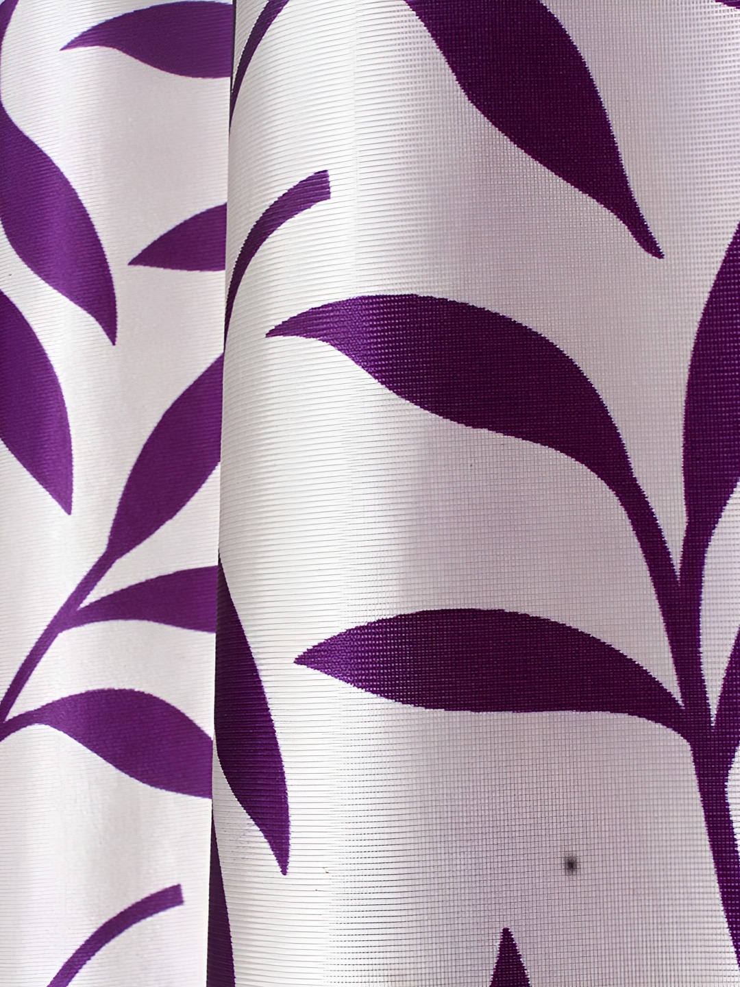 

Galaxy Home Decor Purple Set of 2 Floral Room Darkening Window Curtain