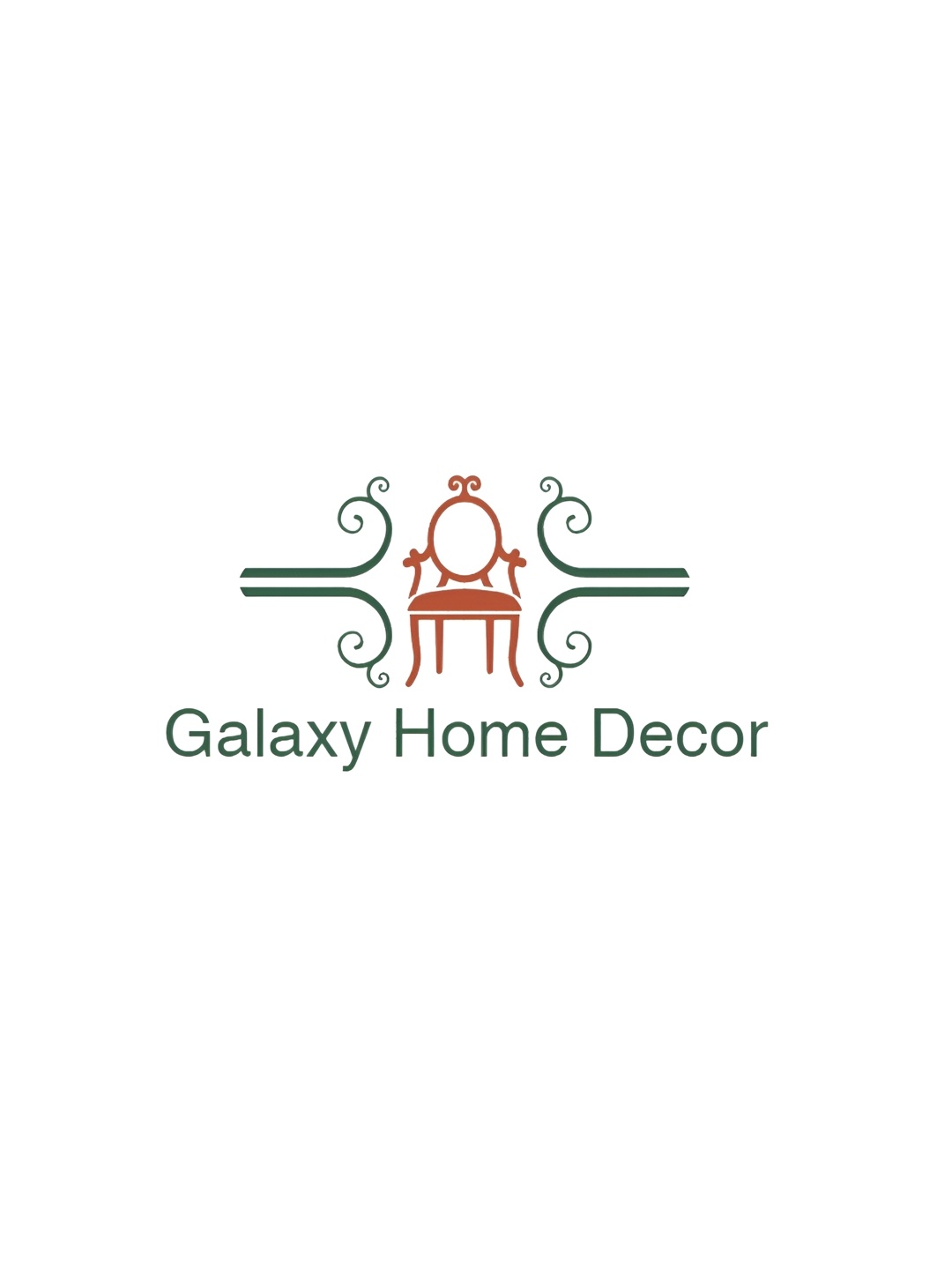 

Galaxy Home Decor Maroon Set of 3 Floral Room Darkening Window Curtain