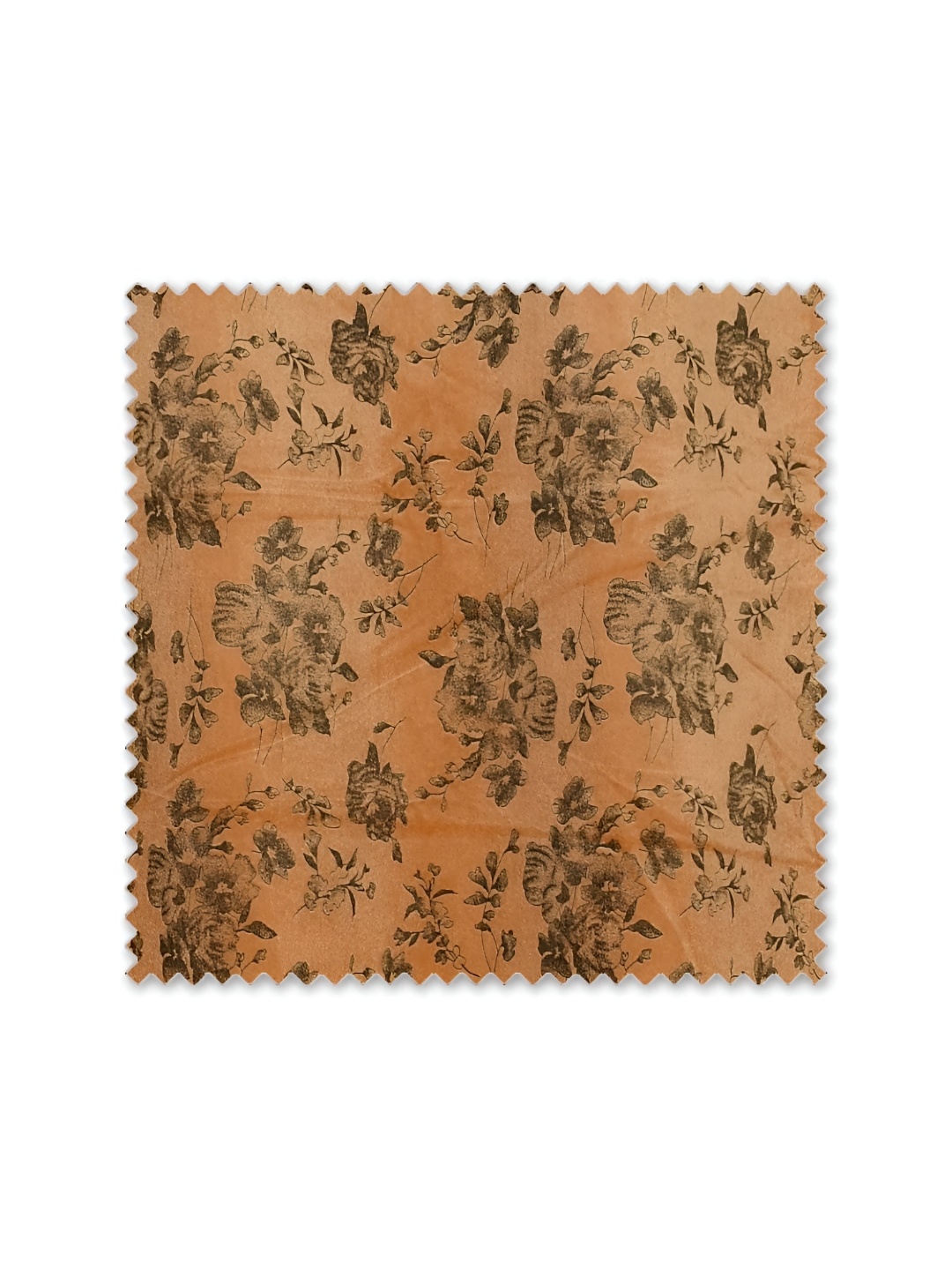 

Galaxy Home Decor Beige 2 Pcs Floral Room Darkening Long Door Curtain