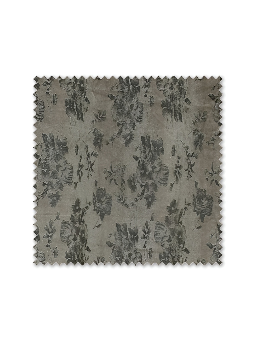 

Galaxy Home Decor Grey 2 Pieces Floral Room Darkening Door Curtain