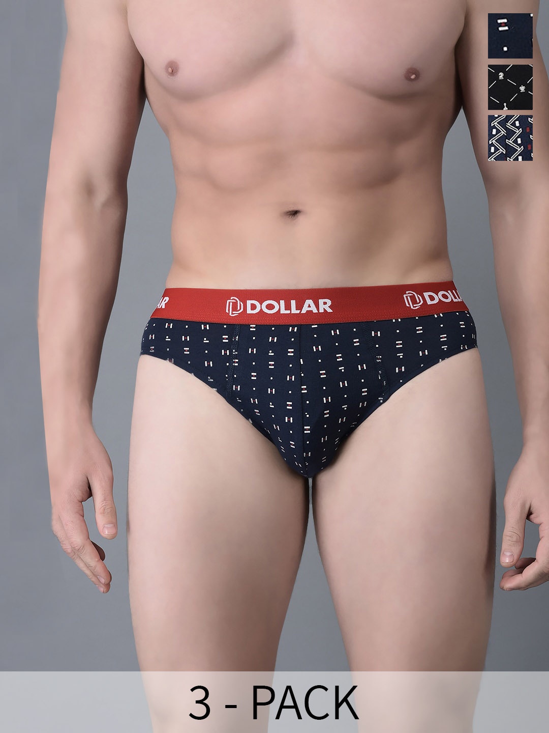 

Dollar Bigboss Pack Of 10 Assorted Briefs MBBR-15-MDRNBRF-PO10-2024