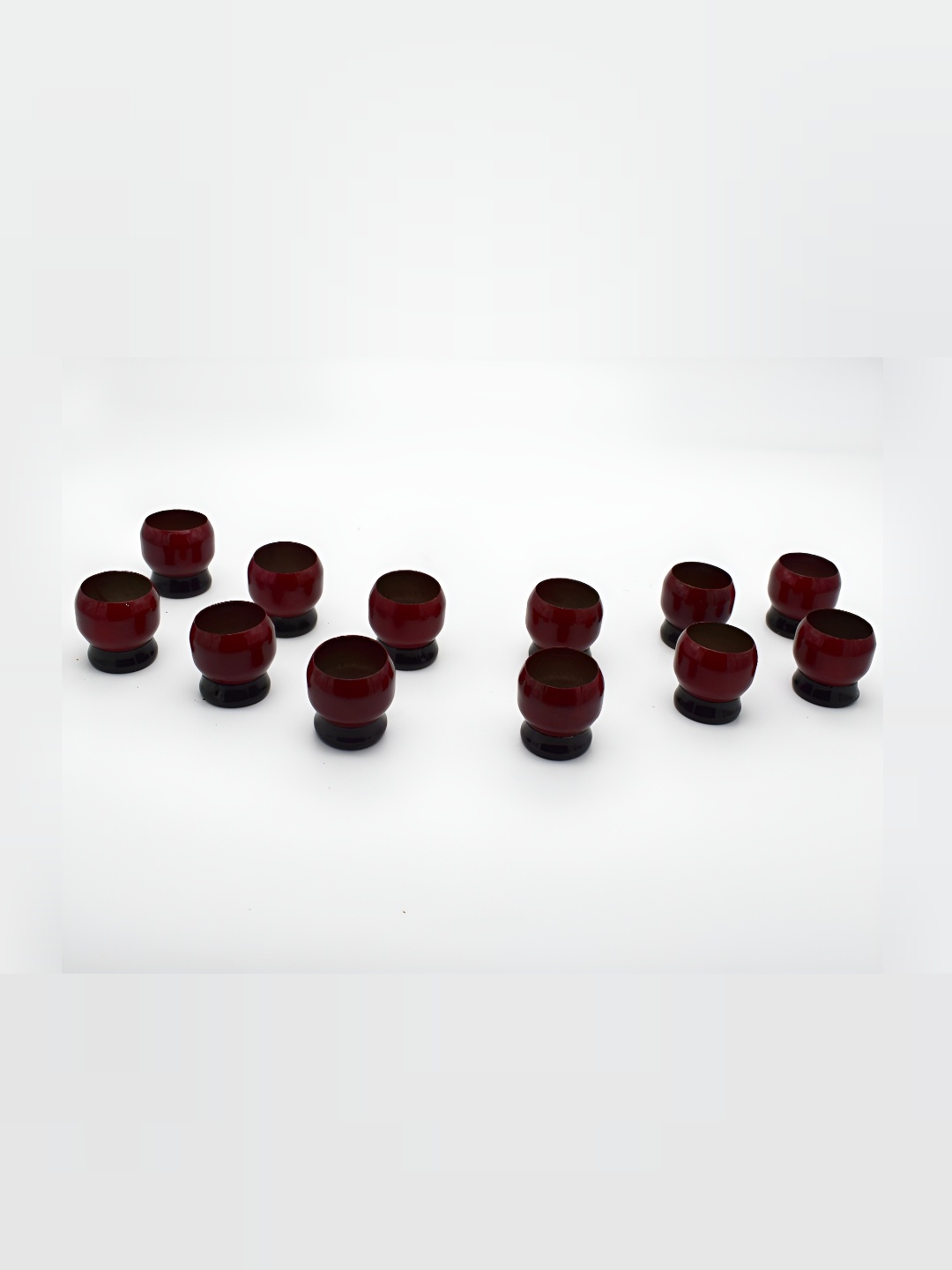 

Rab Maroon & Black 12 Pieces Metal Rod Rail Bracket
