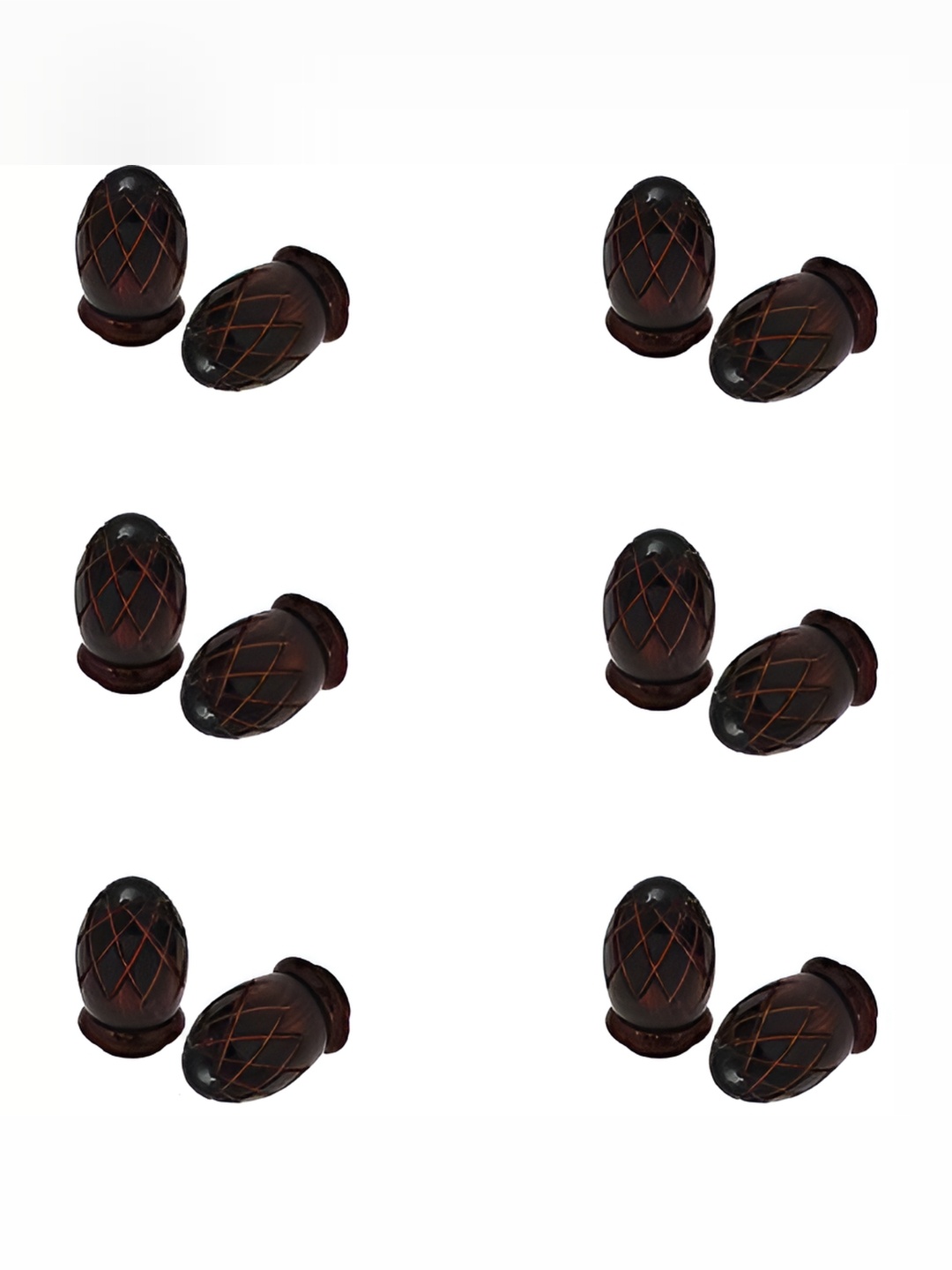 

Rab Brown 12 Pieces Wooded Rod Rail Brackets