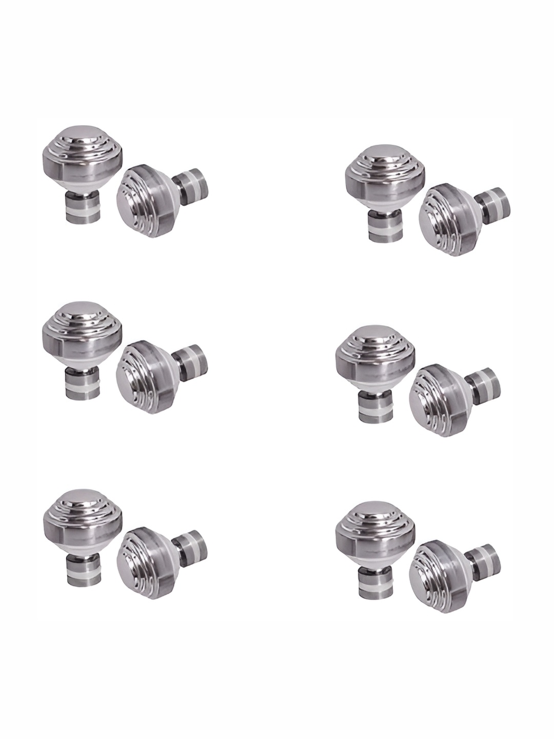 

Rab Silver-Toned 24 Pieces Brackets & Hooks