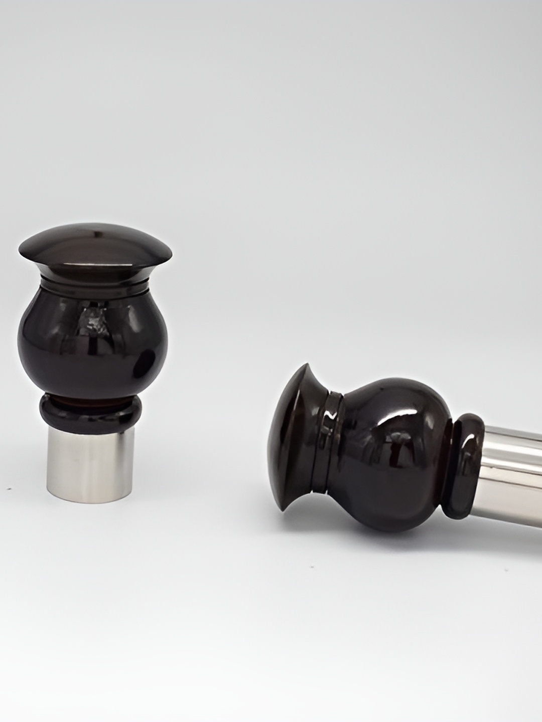 

Rab Brown 2 Pcs Metal Rod Rail Brackets