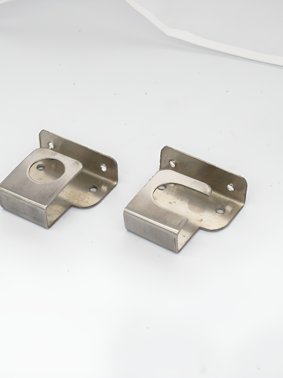 

Rab Silver Coloured 2 Pcs Metal Rod Rail Brackets