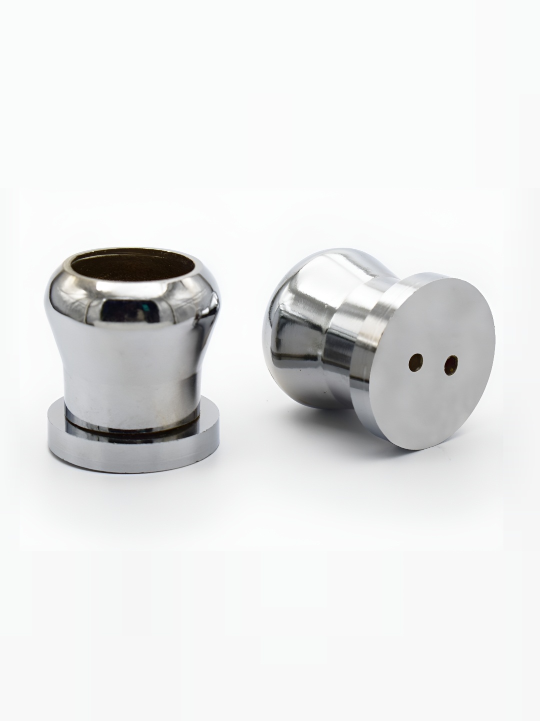 

Rab Silver Toned 2 Pieces Rod Rail Brackets