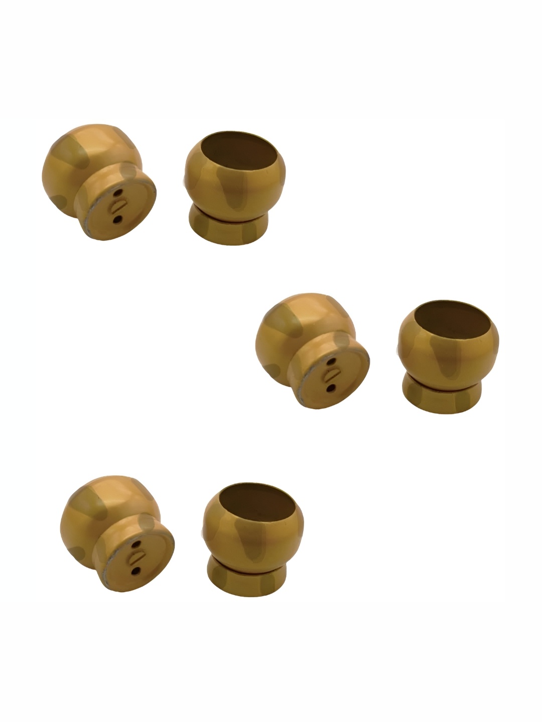 

Rab Gold-Toned 6 Pieces Rod Rail Bracket