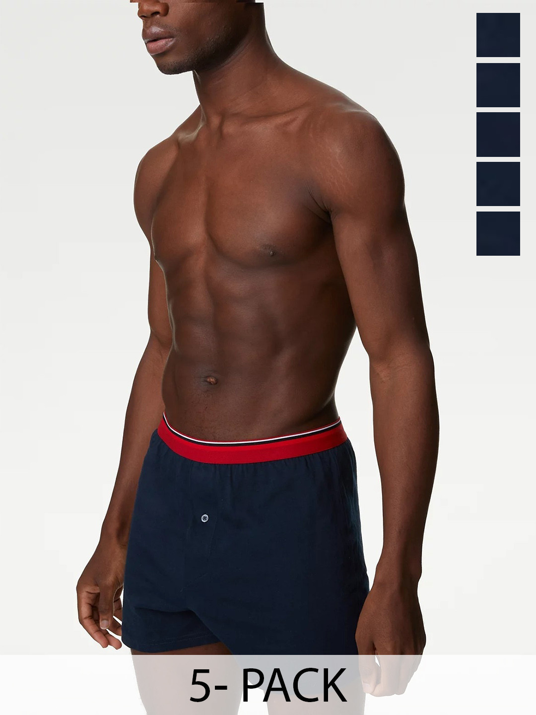 

Marks & Spencer Pack Of 5 Assorted Pure Cotton Trunks