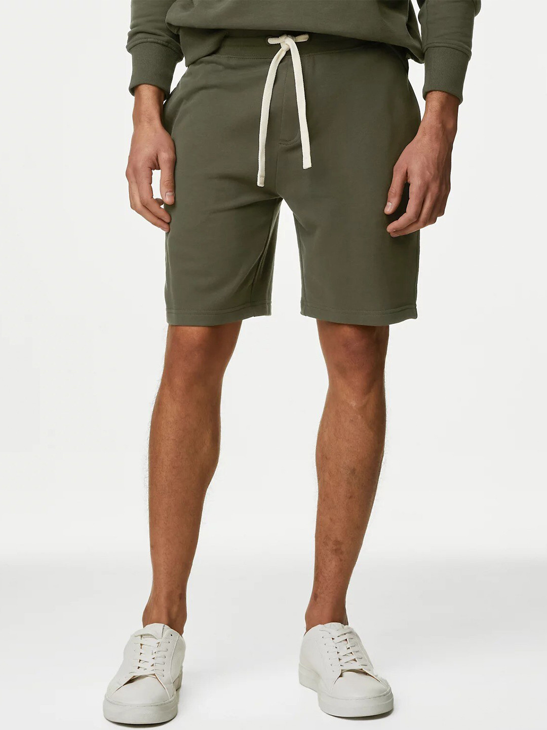 

Marks & Spencer Pure Cotton Sports Shorts, Khaki