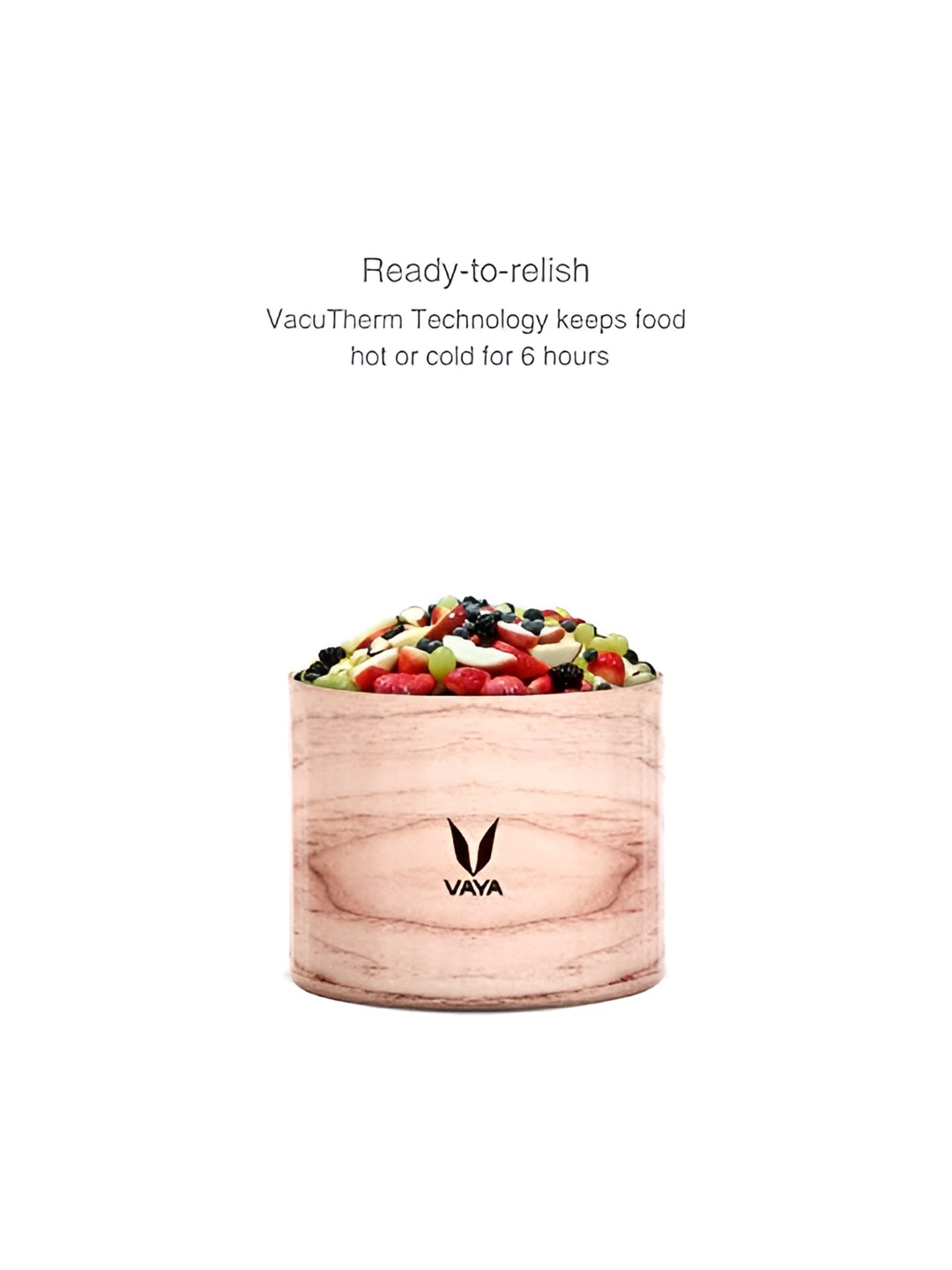 

Vaya Preserve Vacuum Insulated Lunch Box for Office, Copper