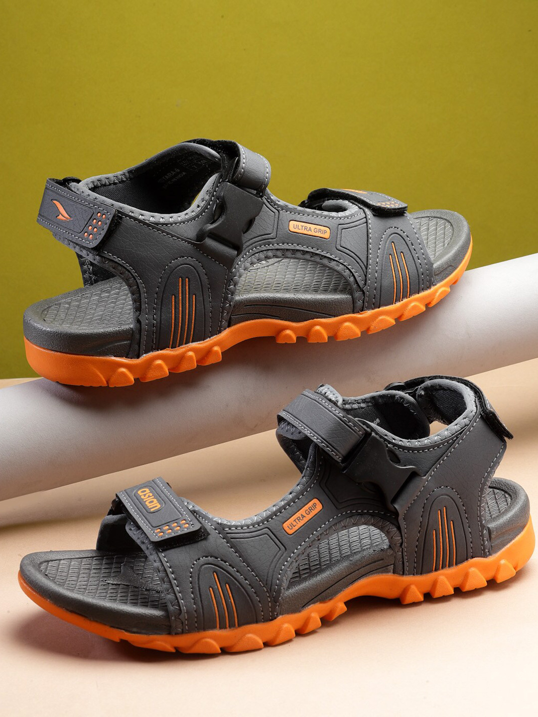 

ASIAN Men Sports Sandals, Grey