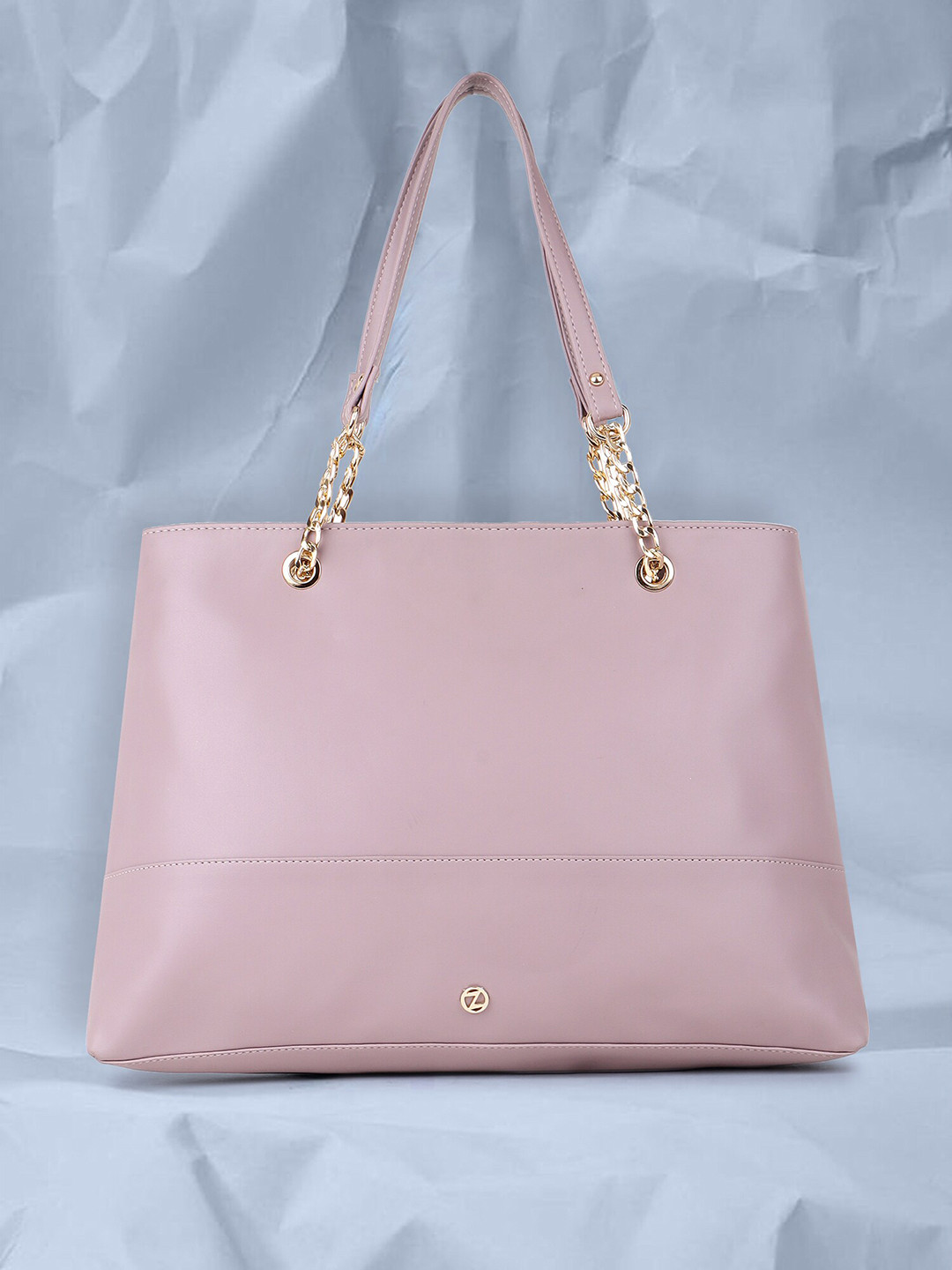 

OsaiZ PU Structured Shoulder Bag, Pink