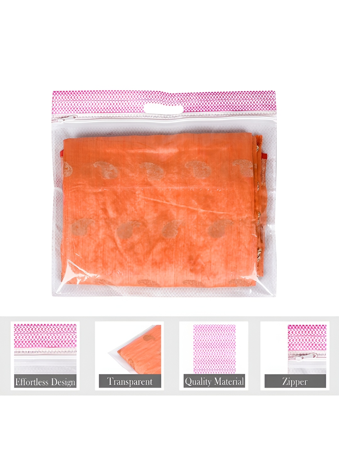 

Kuber Industries Pink & Lavender 12Pcs Reusable Drawer Organiser Organisers